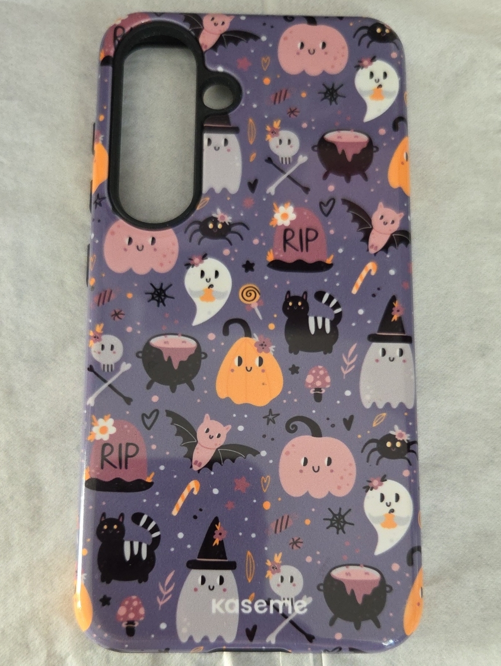 Purple Halloween Pattern Phone Case